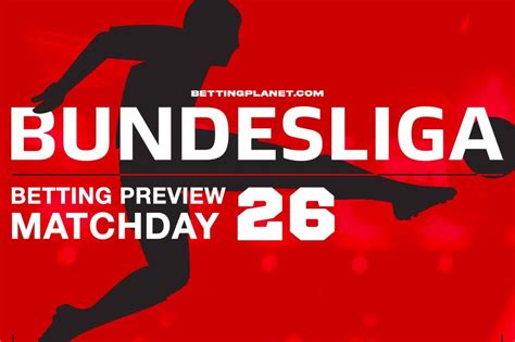 Bundesliga Odds and Betting .